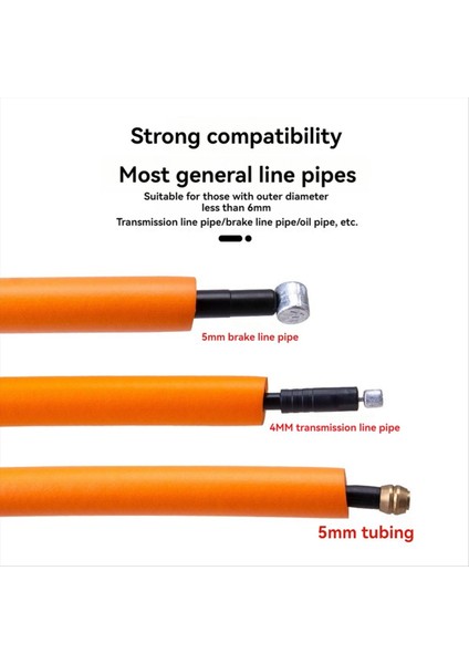 Bisiklet Dahili Gövde Damper Damper Değiştirici Fren Kablosu Yönlendirme Bisiklet Çerçevesi Koruma Ses Yalıtım Sünger Portakal (Yurt Dışından) indirimleri