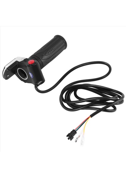 48V Elektrikli Bisiklet Scooter Hız Gaz Kelepleme Grip LCD Ekran Switch Ebike Twist Grottle Hızlandırıcı Gidon Kavruğu (Yurt Dışından) modelleri