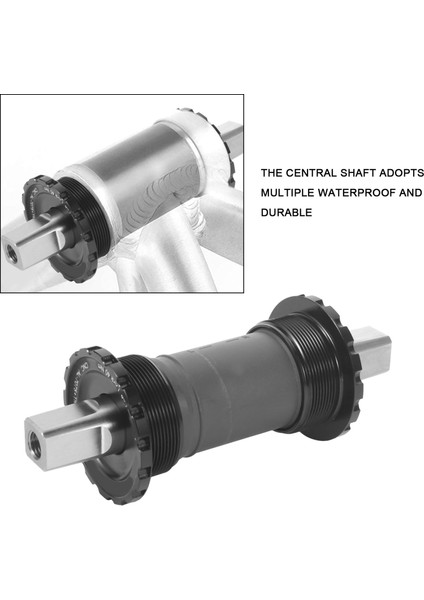 Titanyum Bsa Ingilizce Dişli Kare Kare Alt Braket 119MM Brompton 148G (Yurt Dışından) fırsatları