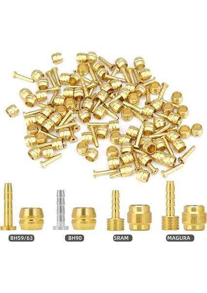40PCS Bisiklet Fren Zeytin Pirinç Bağlama Shimano BH90 Hidrolik Disk Fren Hortumu 1 (Yurt Dışından) fiyatları