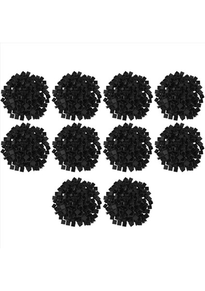 2000PCS 1 Inç Kare Tüp Uç Kapak Plastik Tapalar Tüp Uç Kapaklar Boru Kapağı Kapak Tüpü Ekleme Sandalyesi Kayma Fişleri (Yurt Dışından) fırsatları