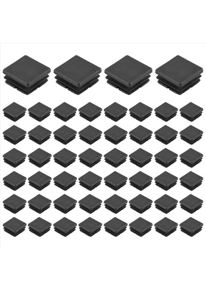 2000PCS 1 Inç Kare Tüp Uç Kapak Plastik Tapalar Tüp Uç Kapaklar Boru Kapağı Kapak Tüpü Ekleme Sandalyesi Kayma Fişleri (Yurt Dışından) indirimleri