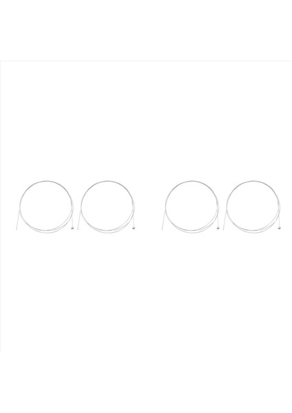 2x Bisiklet Fren Kablosu Değiştiren Kablo Dağ Bisikleti Için 2 Metre Bisiklet Dişli Kablo Tel Yol Bisikleti Için Bisiklet Fren Kablosu Seti (Yurt Dışından)