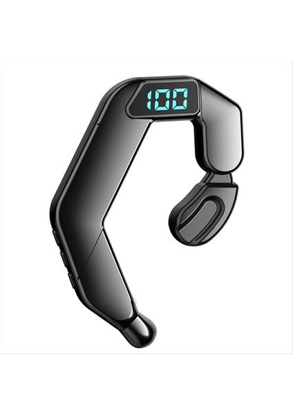 Yeni V19 Bluetooth Kulaklık Kemik Iletim Kulak Asılı Tip Deniz Içi Olmayan Dijital Ekran Iş Sporları Açık Tip (Yurt Dışından) fiyatları