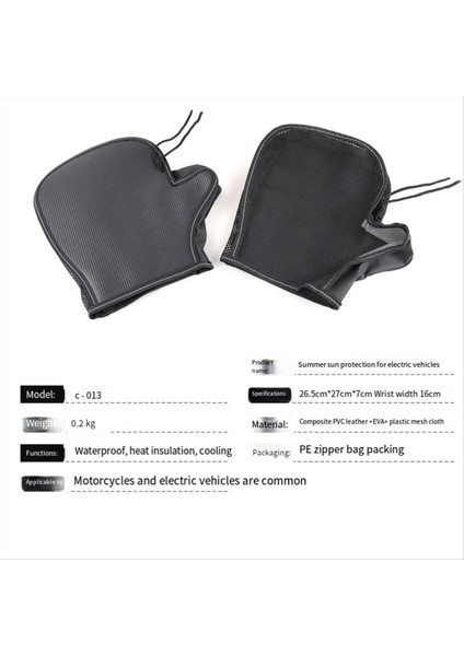 Elektrikli Araç Motosiklet Güneş Koruma Tutucu Eldivenler Uv Koruma Tutucu Eldivenler Yaz Güneşi Koruması (Yurt Dışından) modelleri
