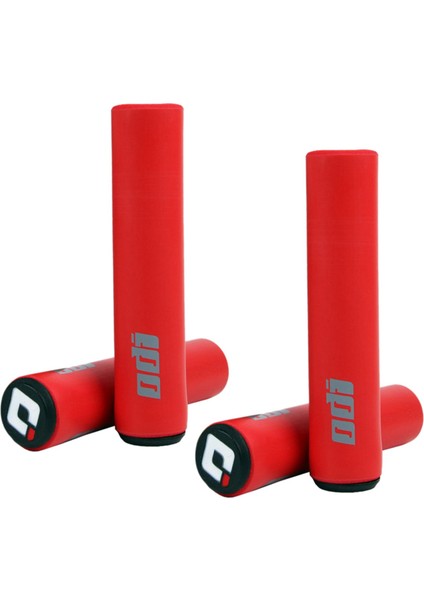 4x Odı Mtb Bisiklet Kavrama Silikon Gidon Tutarlar Şok Emici Yumuşak Dağ Bisiklet Kavrama Bisiklet Aksesuarları Kırmızı (Yurt Dışından)