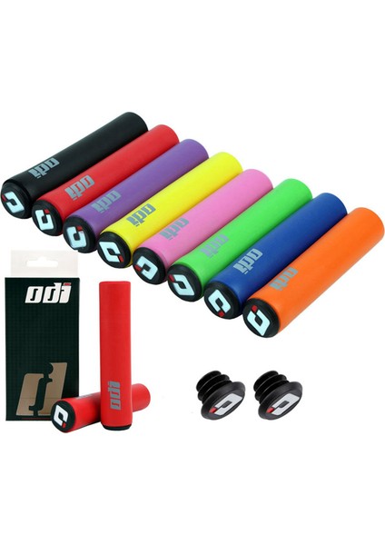 4x Odı Mtb Bisiklet Kavrama Silikon Gidon Tutarlar Şok Emici Yumuşak Dağ Bisiklet Kavrama Bisiklet Aksesuarları Kırmızı (Yurt Dışından) fırsatları