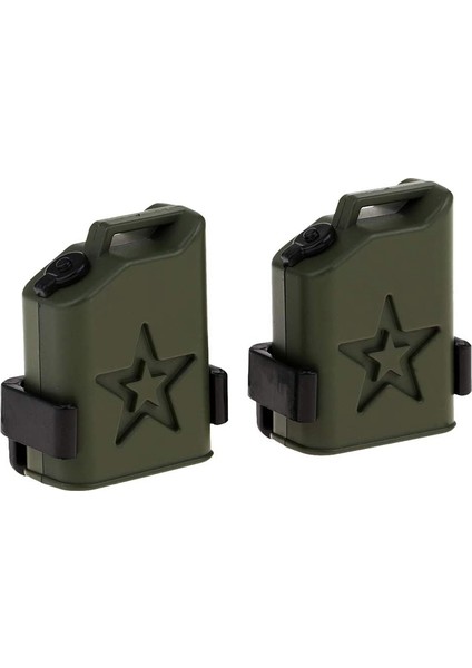 Dekorasyon Aksesuar Plastik Mini Yakıt Deposu 1/10 Ölçekli Rc Rc Rock Tracler Axial Wraith SCX10 90046 RC4WD Kamyon Araç (Yurt Dışından) fırsatları