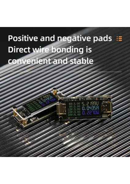 PD100W 5A Çok Amaçlı DECOY5/9/12/15/20V 0 96 Inç Renk Ekran Voltaj Akım Gücü Pozitif Negatif Elektrot Pedi (Yurt Dışından) indirimleri