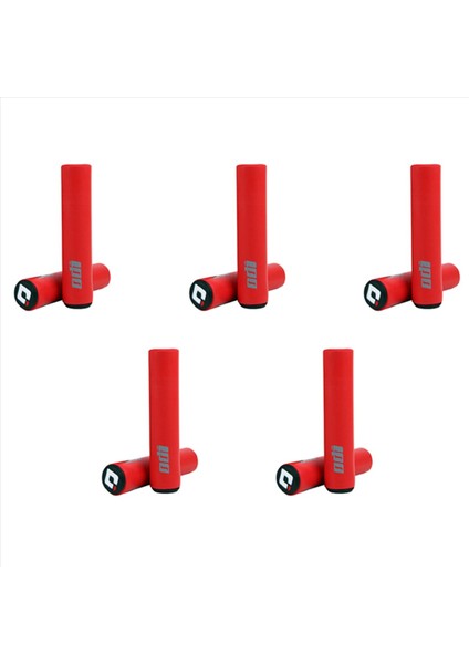 10X Odı Mtb Bisiklet Kavrama Silikon Gidon Tutuyor Şok Emici Yumuşak Dağ Bisiklet Kavrama Bisiklet Aksesuarları Kırmızı (Yurt Dışından)