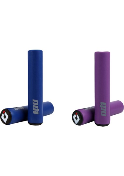 2paır Odı Mtb Bisiklet Kavrama Silikon Gidon Talonu Şok Emici Yumuşak Dağ Bisiklet Kavrama Mavi ve Mor (Yurt Dışından)