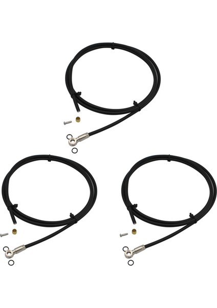 3x 2m Mtb Bisiklet Kesilebilir Hidrolik Disk Fren Tüpü Hortum Hortum Kablo Tel Shimano Slx Xtr BH90 / BH59 (Yurt Dışından)