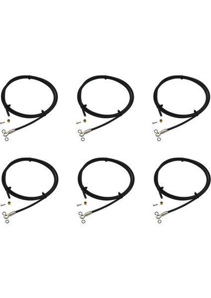 6pcs 2m Mtb Bisiklet Kesilebilir Hidrolik Disk Fren Tüpü Hortum Hortum Kablo Tel Shimano Slx Xt Xtr BH90 / BH59 (Yurt Dışından)