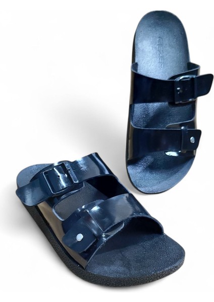 Unisex Metal Tokalı Ayarlanabilir Gezer Terlik fiyatları