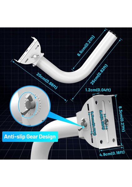 Açık Ap Erişim Noktası Istemci Köprüsü Cpe 2 Pack Için Evrensel Kablosuz Köprü Braket Montajı Kutup ve Duvara Monte Montaj (Yurt Dışından) indirimleri