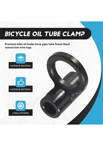 Bisiklet Yağı Tüpü Brompton Bisiklet Fren Kılavuzu Kablo Tüpü Sabit Kelepçe Çerçevesi Toka Aksesuarları Için Sabit Klipsler G (Yurt Dışından) fırsatları