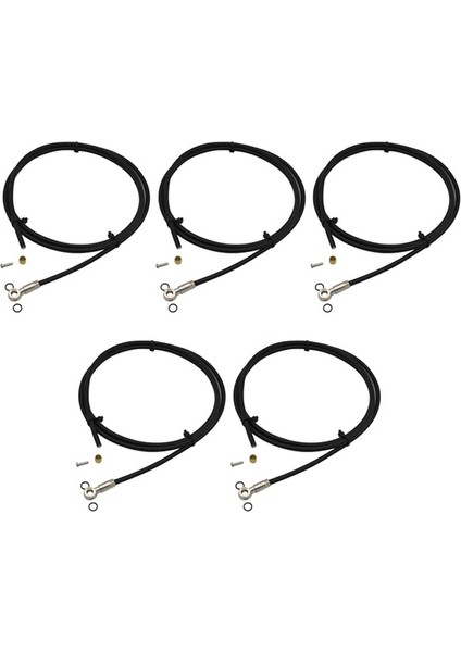 5pcs 2m Mtb Bisiklet Kesme Hidrolik Disk Fren Tüpü Hortum Hortum Kablo Tel Shimano Slx Xt Xtr BH90 / BH59 (Yurt Dışından)