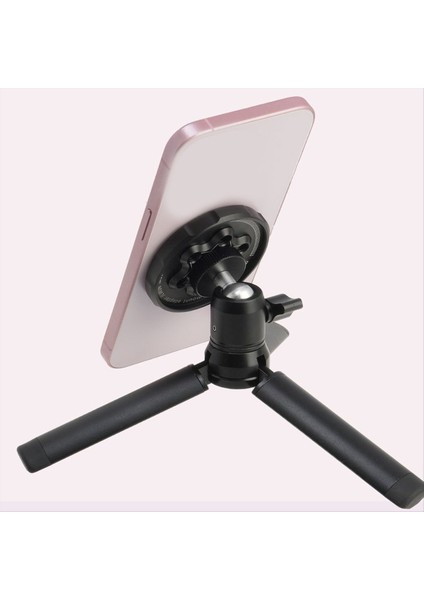 Kafa Stabilizatör Manyetik Adaptör Cep Telefonu Fotoğrafçılık Magsafe Manyetik Base Tripod Manyetik Tutucu (Yurt Dışından) fiyatları