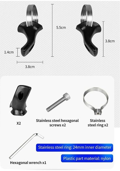 Yol Bisikleti Bisiklet Dinlenme Tutamak Başparmak Tutamaklar Uzun Mesafeli Küpeş (Yurt Dışından) modelleri