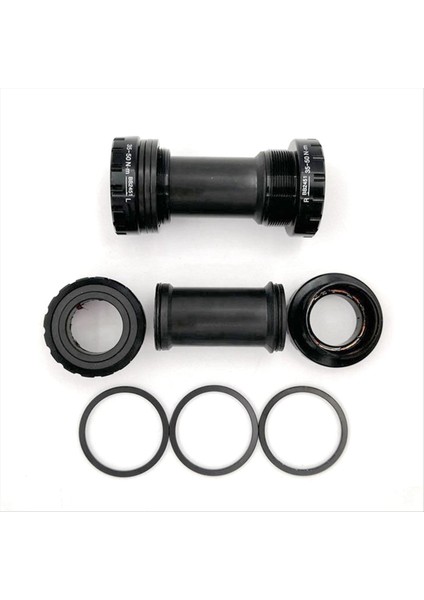 Bisiklet Alt Braketi BB68-73 Dağ Bisikleti Için Merkezi Hareket Ekseni Yatakları Krankset Şaft Titanyum Rengi (Yurt Dışından) fırsatları