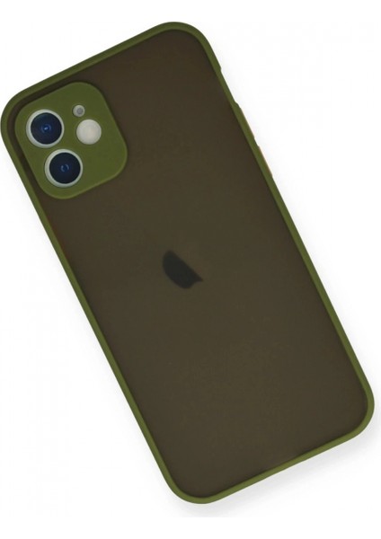 iPhone 12 Mini Kılıf Montreal Silikon Kapak - Açık Yeşil modelleri