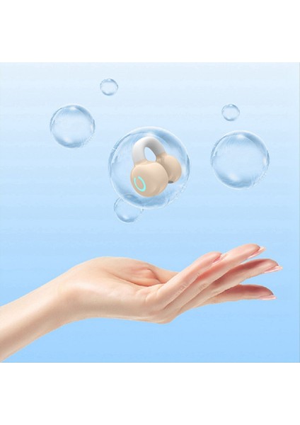 Tek Pack Spor Bluetooth Kulaklık Kulak Klip Tipi Kulak Dışı Ultra Uzun Bekleme Mini Kulaklık Ten Rengi (Yurt Dışından) fırsatları