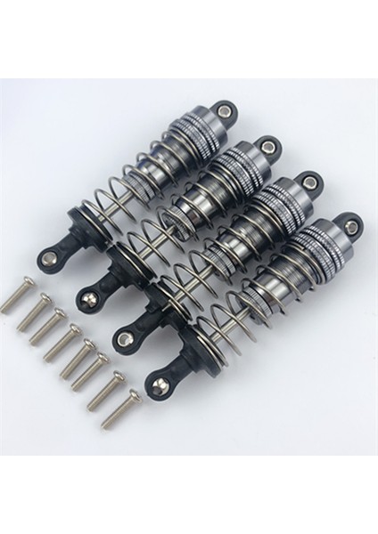 4pcs Metal Şok Emici Damper Yedek Aksesuar Wltoys Için Uyum 144001 1/14 Rc Drift Yarış Araç Parçaları Gri (Yurt Dışından) fiyatları