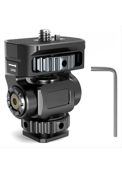 Dslr Kamera Kelepçesi Ayarlanabilir Monitör W Soğuk Ayakkabı Montajı 1/4 Kamera Monitörü Için Vida Flaş Işık Mikrofonu Sıcak Ayakkabı Braketi (Yurt Dışından) fiyatları