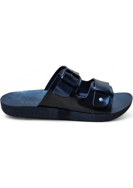 Unisex Metal Tokalı Ayarlanabilir Gezer Terlik