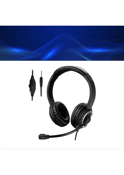 3.5mm Arayüz Bilgisayar Kulaklığı Online Sınıf Dinleme Gürültü Azaltma Kulaklığı Iş Sesi Taşınabilir Kulaklık (Yurt Dışından) modelleri