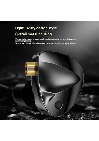 Mikrofonlu Ayarlanabilir Çift Manyetik Dinamik Kulak Içi Kablolu Kulaklık Müziği (Yurt Dışından) indirimleri