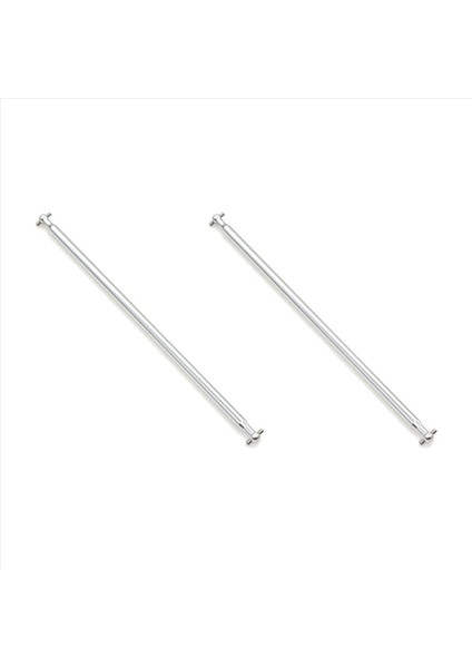 2x 04003 Metal Merkezi Sürücü Şaft Dogbone Hsp Için 170MM 1 10 Yükseltme Parçaları Kamyon Brontosaurus 94111 94107 94170 Gümüş (Yurt Dışından)