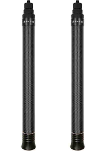 2x Ultra Uzun Karbon Fiber Görünmez Selfie Çubuğu INSTA360 Için Ayarlanabilir Uzantı Çubuğu Bir X2/bir R/bir x Selfie Çubuğu (Yurt Dışından)