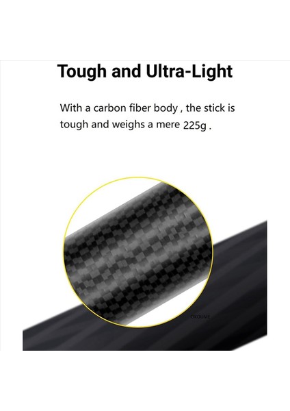 2x Ultra Uzun Karbon Fiber Görünmez Selfie Çubuğu INSTA360 Için Ayarlanabilir Uzantı Çubuğu Bir X2/bir R/bir x Selfie Çubuğu (Yurt Dışından) modelleri