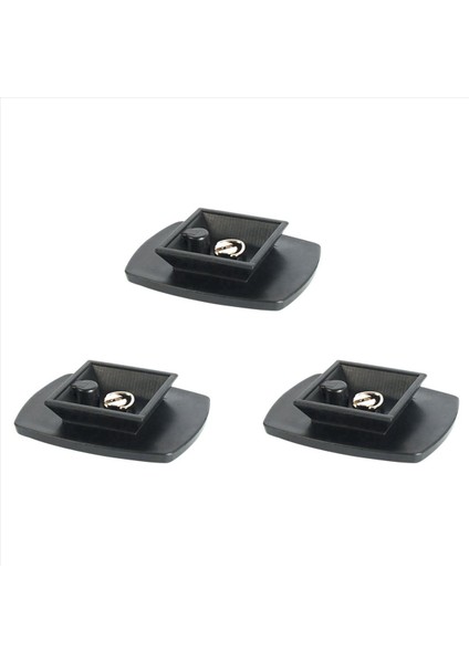 3x Dslr Kamera Adaptörü Montaj Kamera Tripod Kafası Hızlı Serbest Bırakma Plakası Kamera Taban Plakası Üç Boyutlu Tripod Kafası (Yurt Dışından) fiyatları