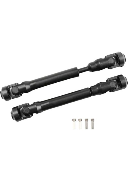 2pcs Metal Şaftı Cvd 313MM Dingil Dinkesi Eksenel SCX10 &amp SCX10 Iı 1/10 Rc Prawler Araba Yükseltme Parçaları (Yurt Dışından)