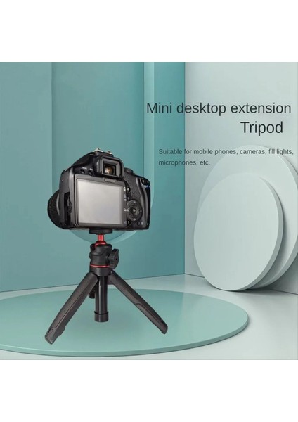 Mini Masaüstü Tripod El Fotoğrafçılığı Esnek Bilyalı Kafalı 1/4 Inç Vida Montajı Gopro Cep 3 Beyaz (Yurt Dışından) indirimleri