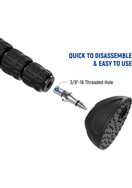 3pc Evrensel Tripod Esnek Ayaklar Pad Kayma Tripod Monopod Pad Değiştirme Daha Fazla Stabilite Için 3/8 Inç Vida ile (Yurt Dışından) modelleri