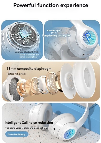 Bluetooth 5.3 Aktif Gürültü Engelleme Kulaklıkları Kablosuz Hafif Ağ Kulaklığı Hıfı Stereo Soul Seyahat Için Soy (Yurt Dışından) modelleri