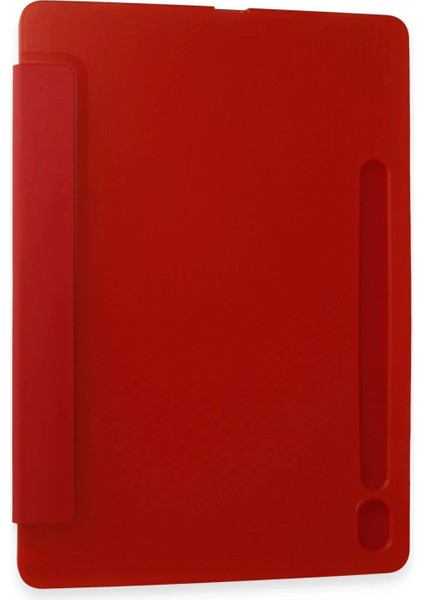 Samsung Galaxy Tab A9 Kılıf Kalemlikli Mars Tablet Kılıfı - Kırmızı fiyatları