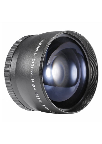 2pcs 58MM 2x Telefoto Lens Canon Nikon Sony Pentax Için Tele Dönüştürücü 18-55MM (Yurt Dışından) fiyatları