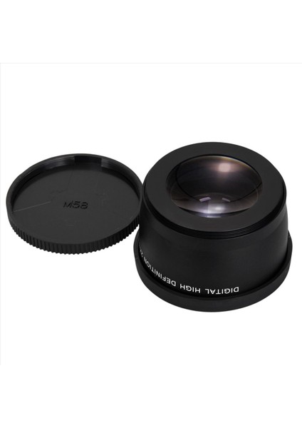 2pcs 58MM 2x Telefoto Lens Canon Nikon Sony Pentax Için Tele Dönüştürücü 18-55MM (Yurt Dışından) fırsatları