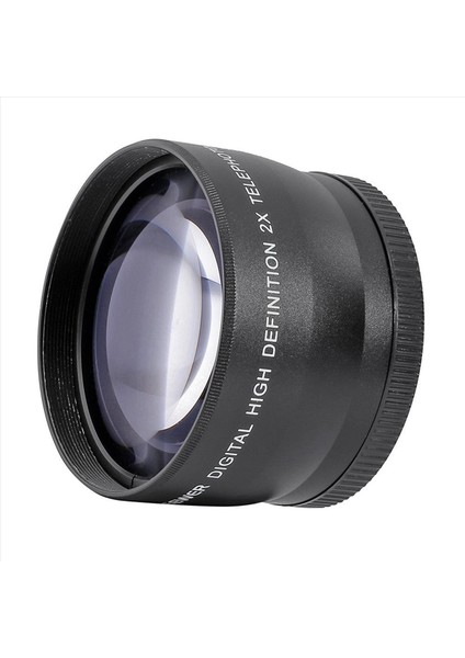 2pcs 58MM 2x Telefoto Lens Canon Nikon Sony Pentax Için Tele Dönüştürücü 18-55MM (Yurt Dışından) indirimleri