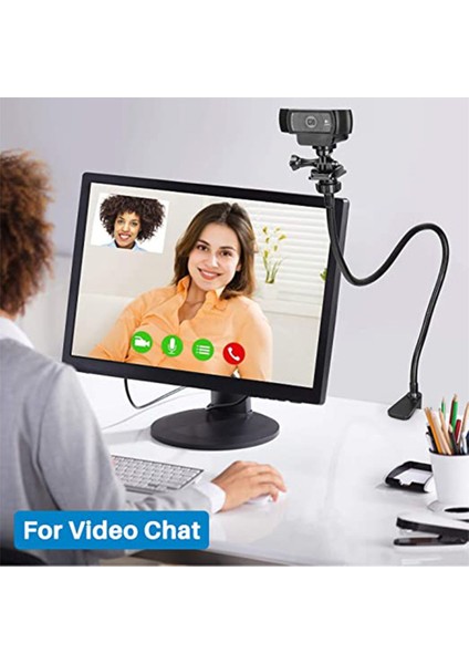 Geliştirilmiş Masa Çenesi Kelepçesi ile Kamera Braketi Webcam Brio 4K C925E C922X C922 Için (Yurt Dışından) fiyatları