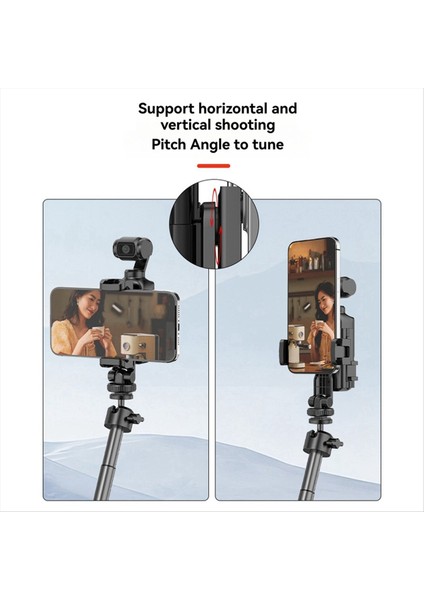 Djı Osmo Cep Için Genişletme Braket Adaptörü 3 Teleprompter Fotoğrafçılık Tripod Tutucu Için 3 Telefon Tutucu Koruyucu Çerçeve (Yurt Dışından) indirimleri
