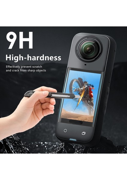 INSTA360 X4 Temperli Cam Ekran Filmi Ultra Hd Kırdırmaya Dayanıklı Paraşütle Önleme Önleyici 2 Adet Için Ekran Koruyucusu Filmi (Yurt Dışından) modelleri