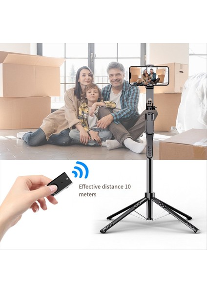 185CM Bluetooth Selfie Stick Alüminyum Alaşım Stand El Taşınır Standı Katlanabilir Monopod Cep Telefonu Için Canlı (Yurt Dışından) modelleri