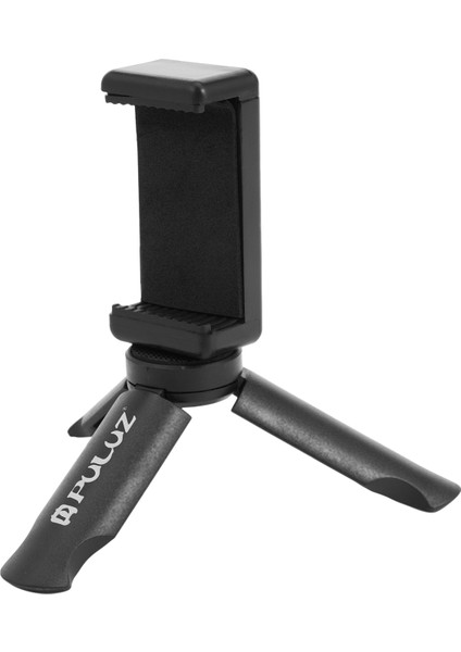 Puluz Mini Taşınabilir Katlanabilir Plastik Stand Tripod Tripode ve Evrensel Telefon Kelepçesi Braketi Akıllı Telefonlar Tutucu Klibi Xiaomi Huawei (Yurt Dışından) fiyatları