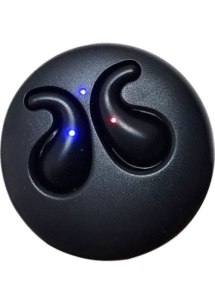 Mini Uyku Kulaklık Bluetooth 5.3 Kablosuz Görünmez Kulaklıklar Su Geçirmez Gürültü Azaltma Kulaklıkları Evrensel Siyah (Yurt Dışından)