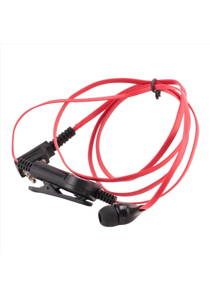 2 Pin Noodle Style Earbud Kulaklık K Baofeneng UV5R BF-888S UV5R Radyo Kırmızı Tel (Yurt Dışından)